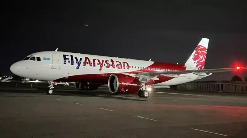 Самолёт FlyArystan вернулся в Алматы, не долетев до Павлодара