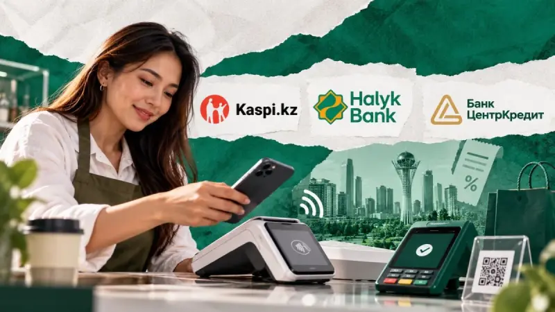 Какой банк самый выгодный для бизнеса: сравнили Kaspi.kz, Halyk Bank и Банк ЦентрКредит