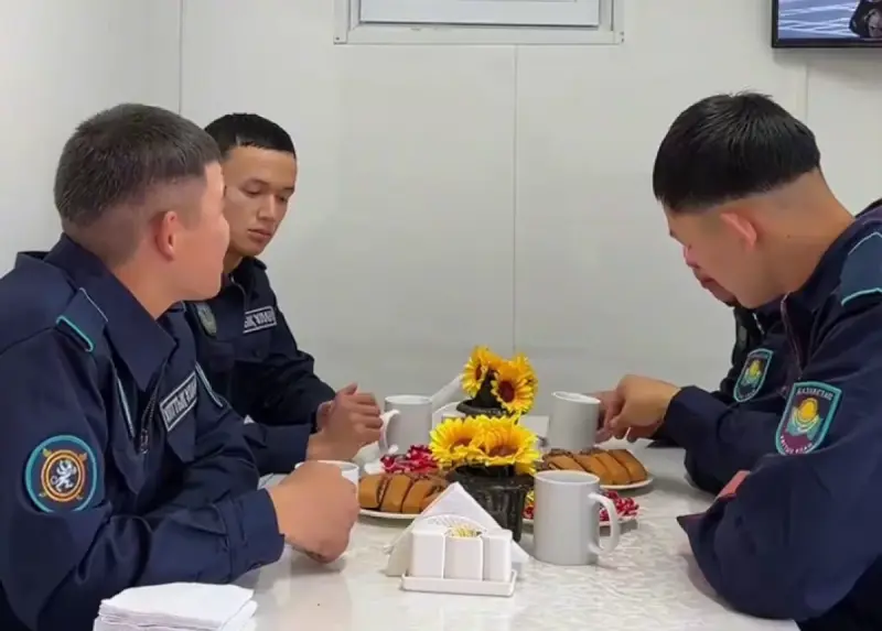 В Астане появились новые патрульные посты для военнослужащих Нацгвардии (ВИДЕО)