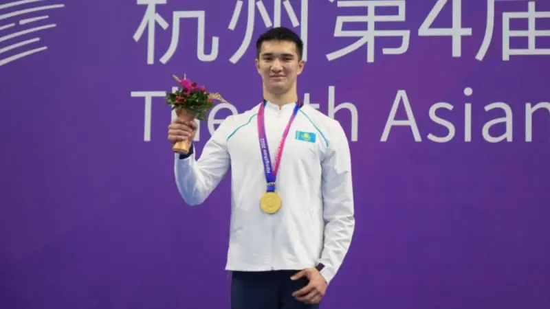 «Рекорд жаңартты!»: Диас Кенжебек Пара Азия ойындарында чемпион атанды (ВИДЕО)