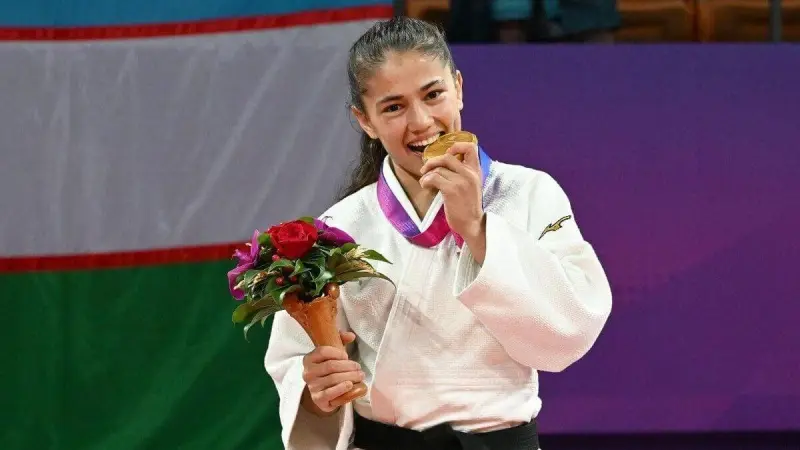 Олимпийская чемпионка из Узбекистана обратилась к Казахстану на казахском