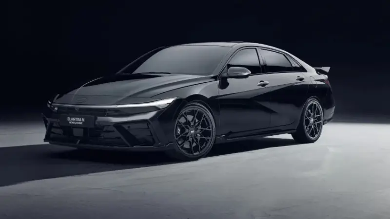 Hyundai Elantra спортседанының Monochrome атты жаңа нұсқасы таныстырылды