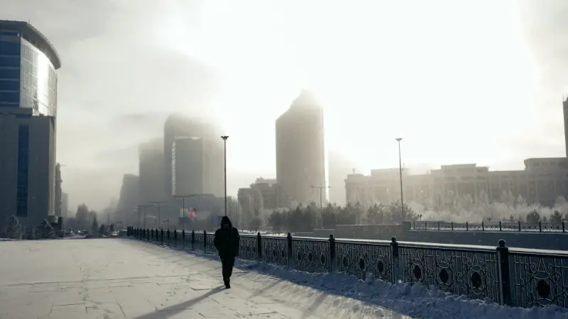 -10 градусқа дейін аяз: Қазақстанға суық антициклон жақындап келеді