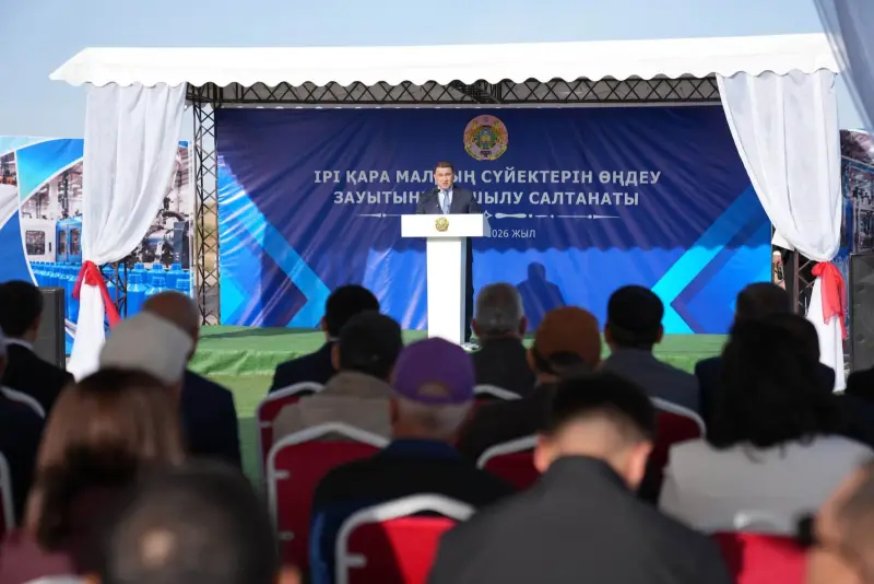 Түркістан облысында 9 млрд теңгелік мал сүйегін өңдеу зауыты іске қосылды