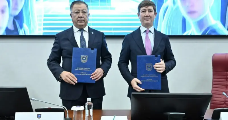  ҚазҰУ мен Су ресурстары министрлігі ынтымақтастық туралы құжаттарға қол қойды 