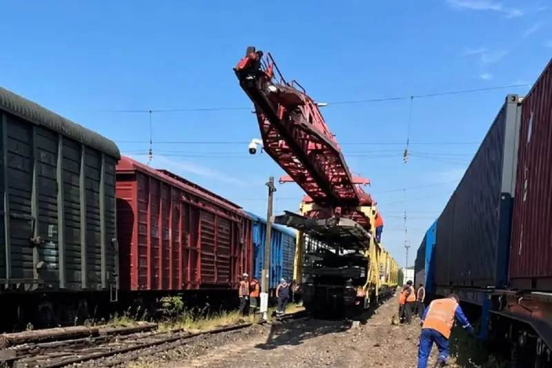 ҚТЖ-ның 193 станциялық жолында күшейтілген орташа жөндеу жұмыстары аяқталды