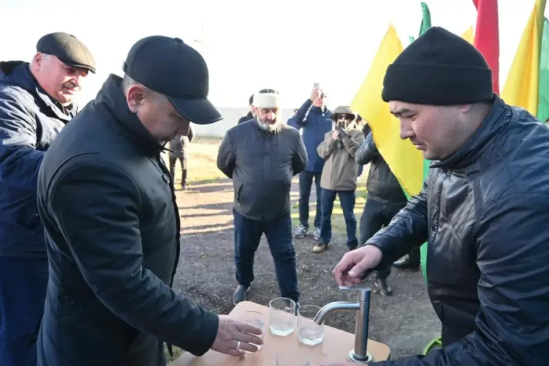 Республика күні қарсаңында Ақмола облысында жаңа топтық су құбыры іске қосылды