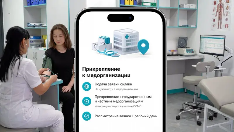 Kaspi.kz запустил сервис прикрепления к медицинской организации