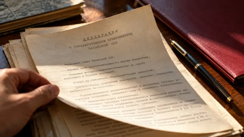 Что записано в Декларации 1990 года: какие положения о суверенитете Казахстана