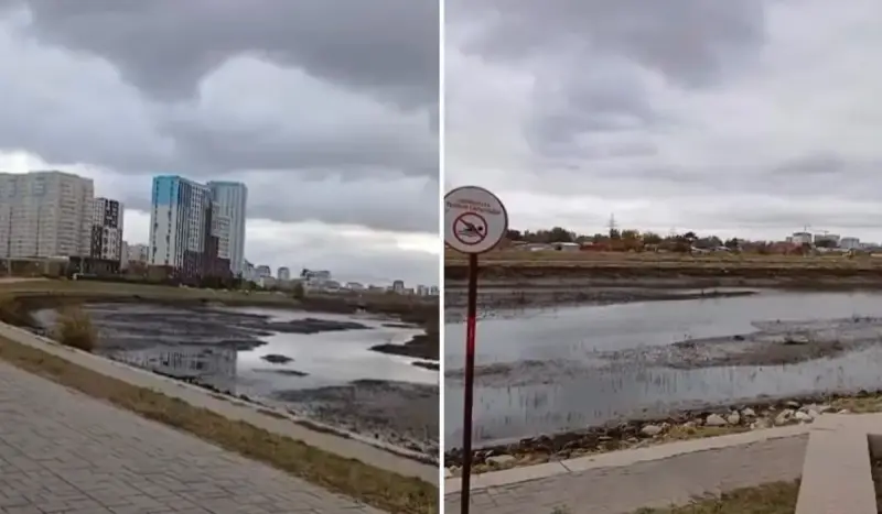 Причину обмеления реки Есиль в Астане назвали в акимате