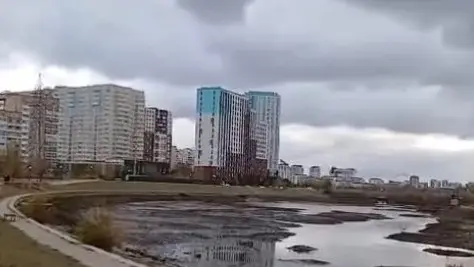 «Есіл бір түнде құрғап қалды»: Астанадан тараған видео жұртты алаңдатты
