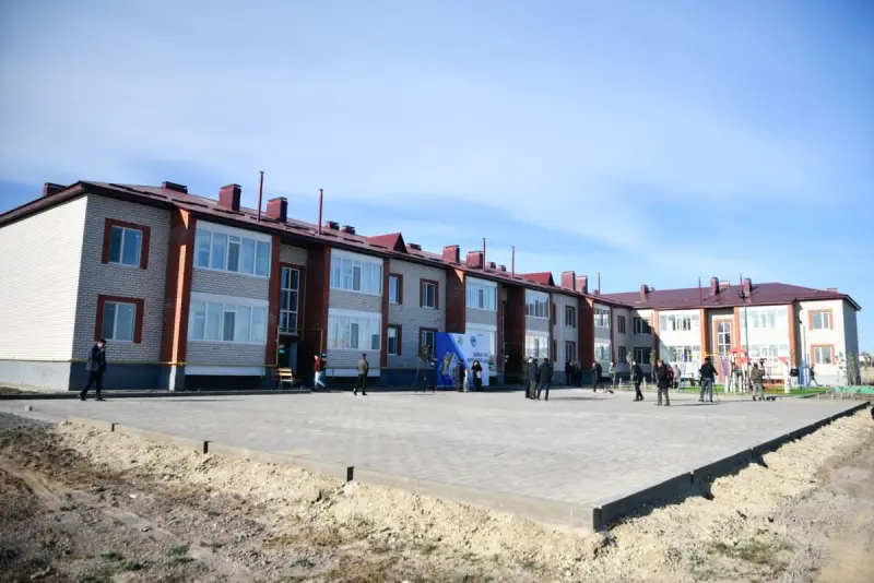 БҚО-ның Тасқала ауданында 26 отбасы баспаналы болды