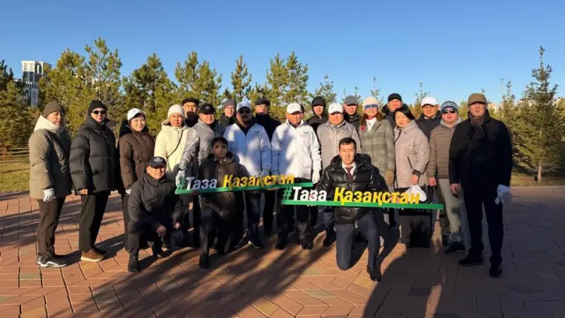 Елордада Республика күніне орай ауқымды экологиялық акция өтті