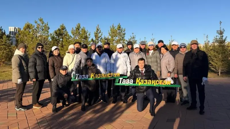 Елордада Республика күніне орай ауқымды экологиялық акция өтті