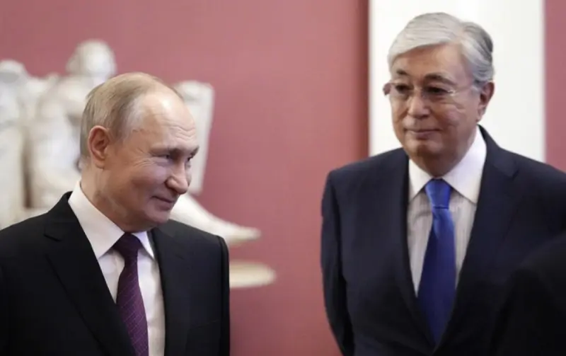 Путин обратился к Токаеву и назвал Казахстан влиятельной страной на мировой арене