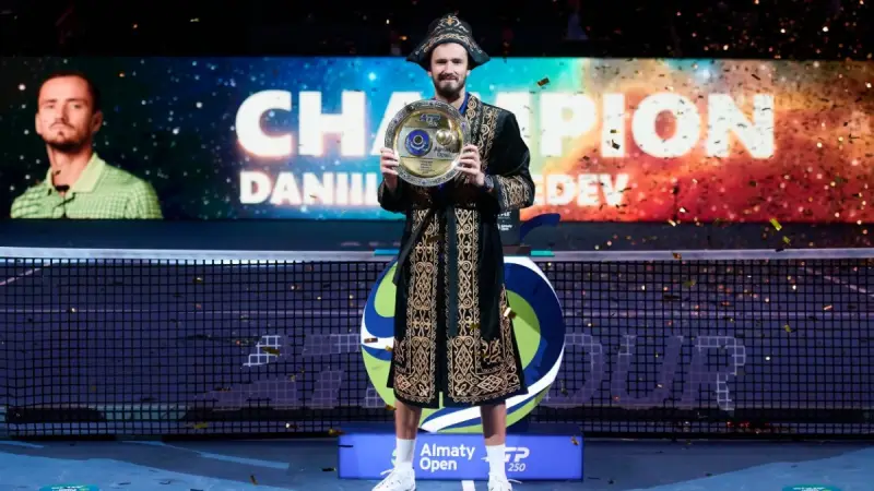 Даниил Медведев защитил титул чемпиона Almaty Open ATP 250
