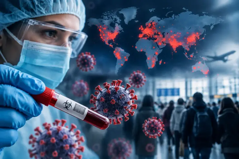 Әлемде тағы бір індет таралып жатыр: 9,5 мыңнан астам адам жұқтырған