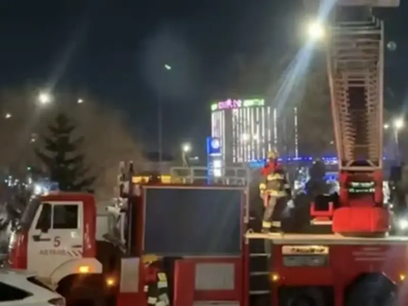 60 человек эвакуировали из-за пожара в гостинице Астаны