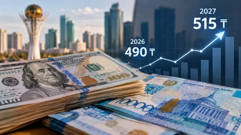 Доллар по 515 тенге и инфляция ниже: чего ждать казахстанцам в 2027 году