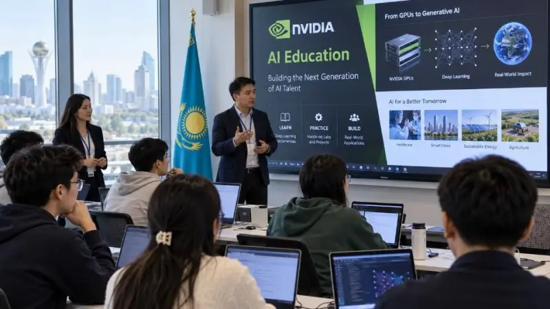 Қазақстанда өңірлік NVIDIA Physical AI Hub құрылады
