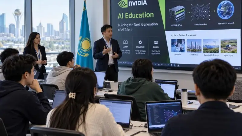 В Казахстане предложили создать региональный центр NVIDIA по физическому ИИ