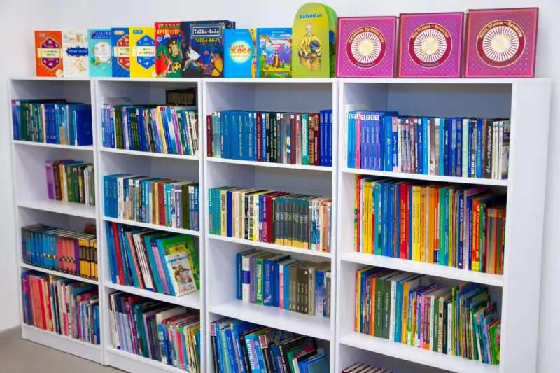 В Казахстане школьные библиотеки пополнились 1,6 млн художественных книг
