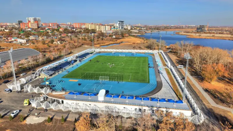 Новый стадион открыли в Костанае