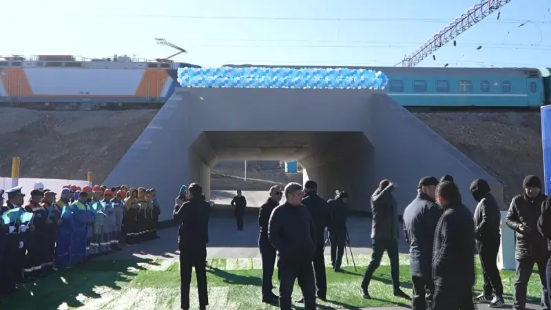 Жуалы ауданында жерасты өткелі қолдаысқа берілді