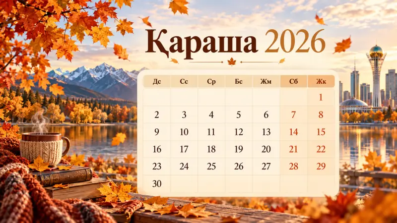 Қараша айындағы атаулы күндер мен мерейтойлар