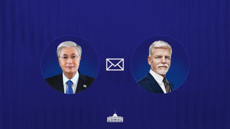 Президент Казахстана поздравил президента Чехии