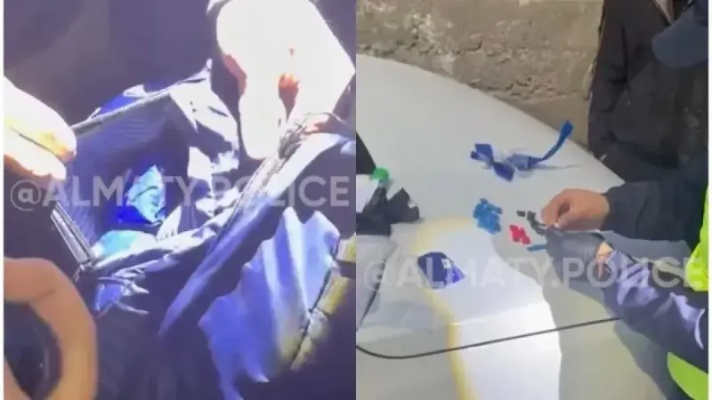 Мессенджер арқылы тапсырма алған: Алматыда ірі көлемде есірткі тасыған курьер ұсталды