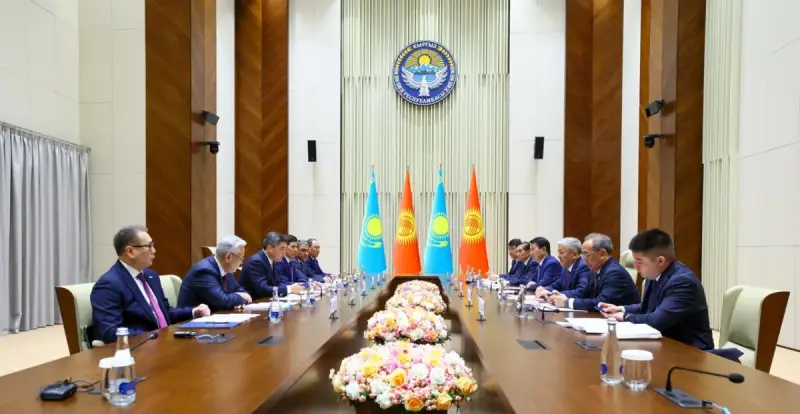 Бішкекте өткен үкіметаралық кеңесте екіжақты байланыстардың басым бағыттары қаралды
