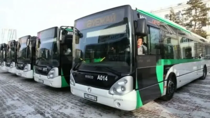 Астанада төрт автобус бағытының қозғалыс сызбасы өзгертілді