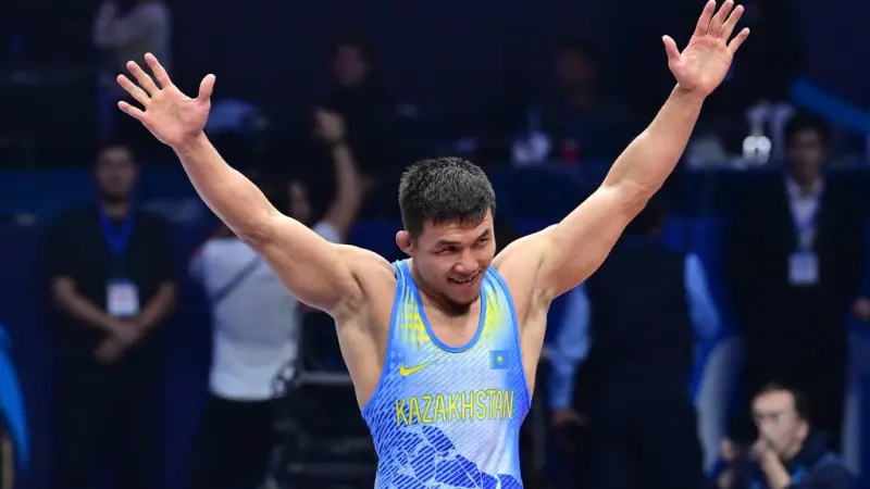 Нуркожа Кайпанов вышел в финал чемпионата мира по борьбе в Астане