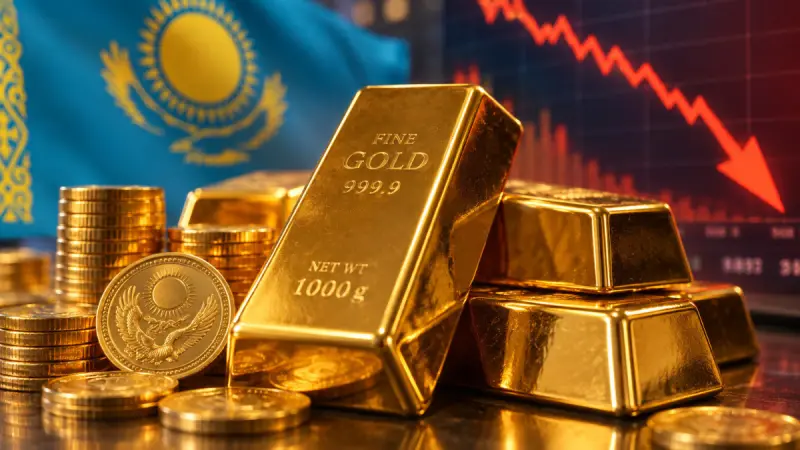 Алтын бағасы 16 пайызға құлдырады: сарапшылар алдағы өзгерістерге болжам жасады
