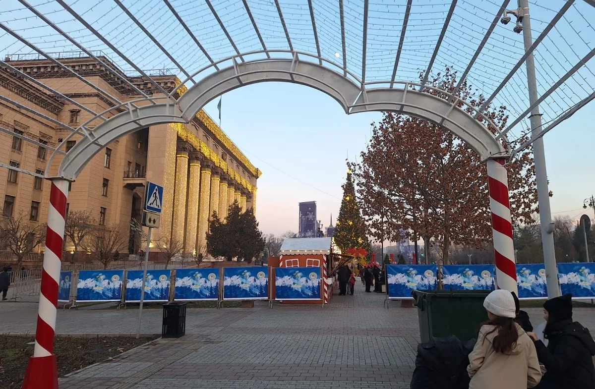 Алматыдағы Астана алаңында Жаңа жылға арналған ауқымды шоу өтеді