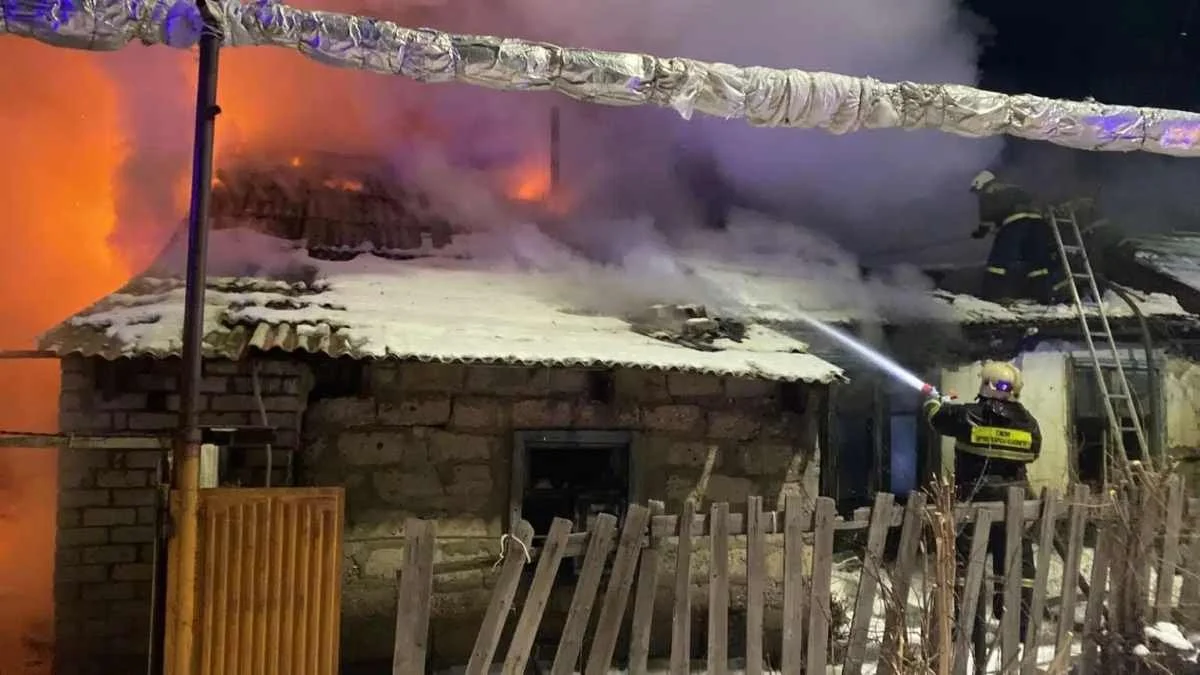Екібастұзда жеке үй өртеніп, бір адам қаза тапты