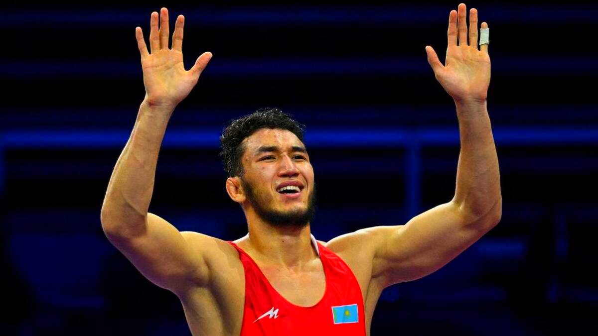 Ризабек Айтмухан завоевал золото чемпионата Азии-2026