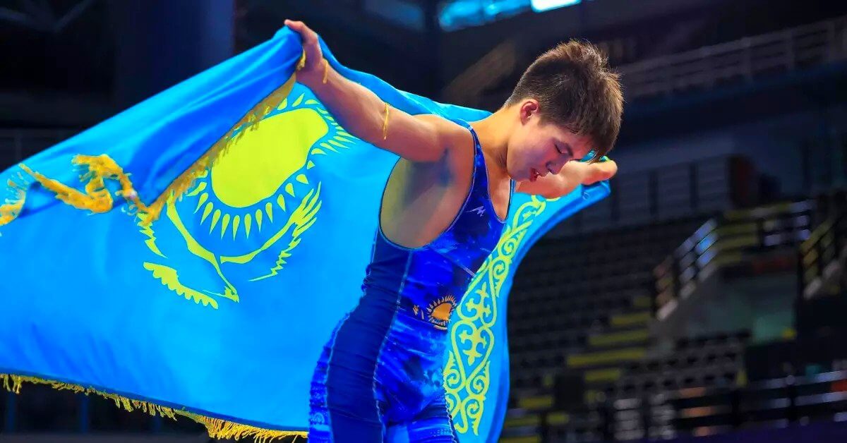 Казахстан завоевал 14 медалей на чемпионате Азии по борьбе
