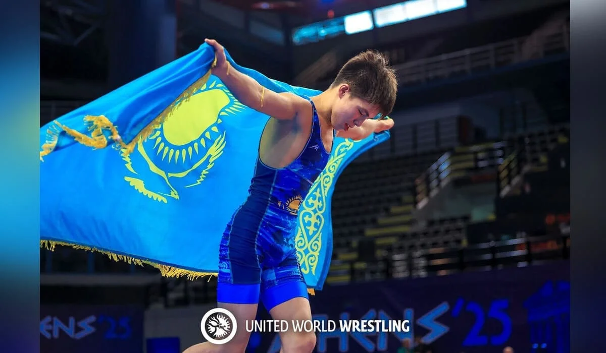 Юные борцы Казахстана завоевали 14 медалей чемпионата Азии