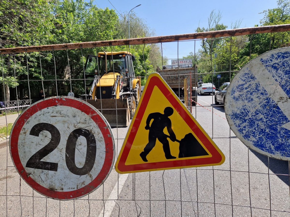 Движение ограничат до 20 июля в Жетысуском районе Алматы