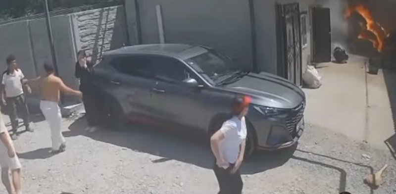 В Шымкенте на глазах у детей заживо сгорела их мать