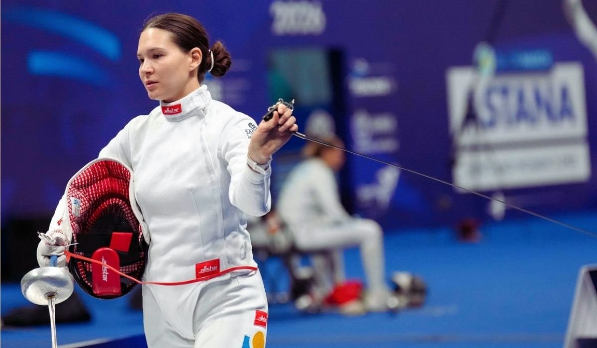 Казахстанская фехтовальщица выиграла чемпионат Азии по фехтованию