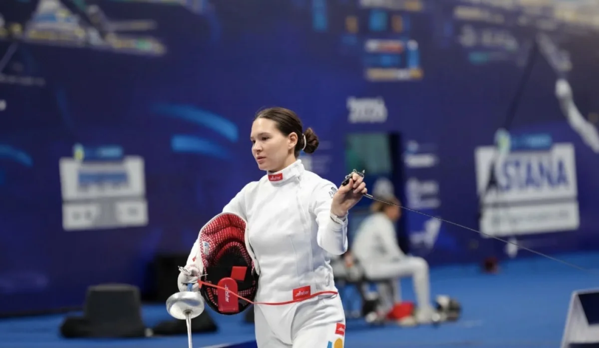 Впервые в истории: казахстанская шпажистка Ирина Бакалдина покорила чемпионат Азии
