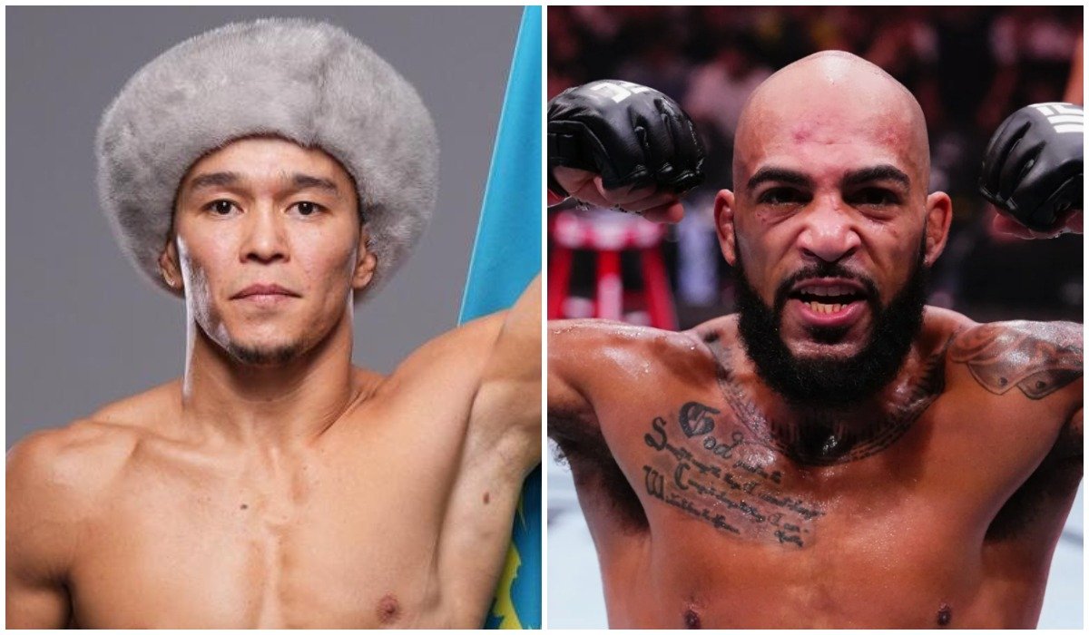 Алмабаев встретился с соперником перед боем UFC в Баку
