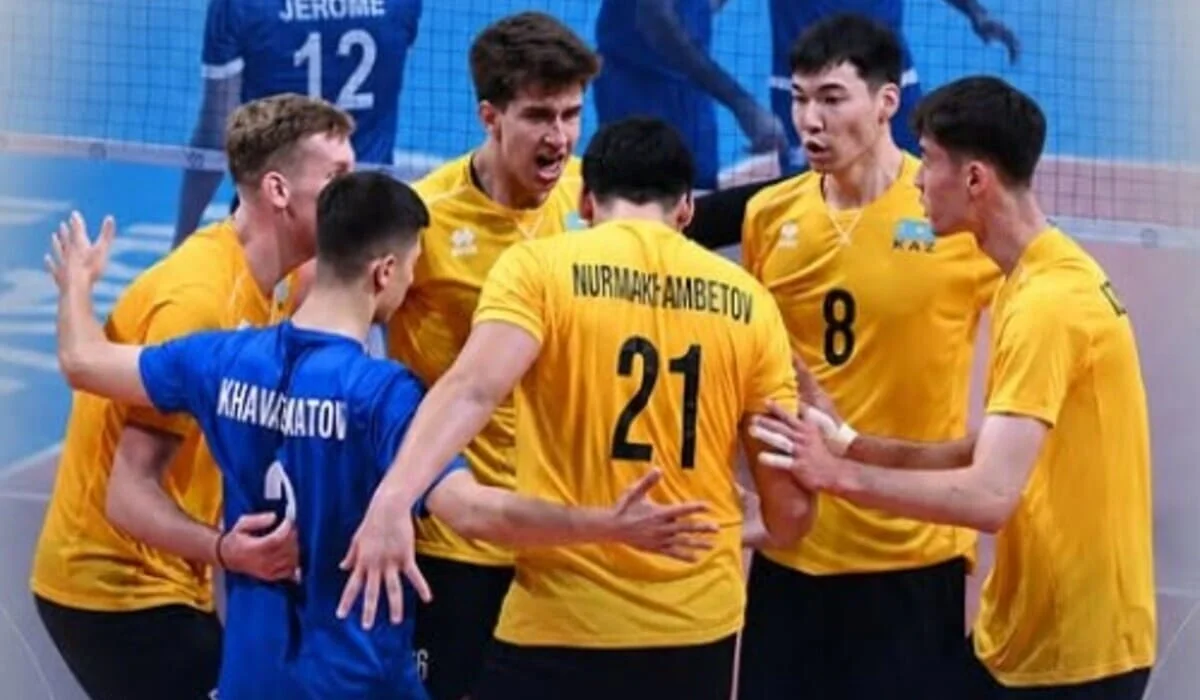 Казахстан вырвал победу у Австралии на Кубке Азии по волейболу