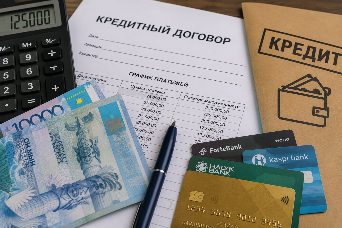 Казахстанцы все чаще живут в кредит: на что занимают деньги