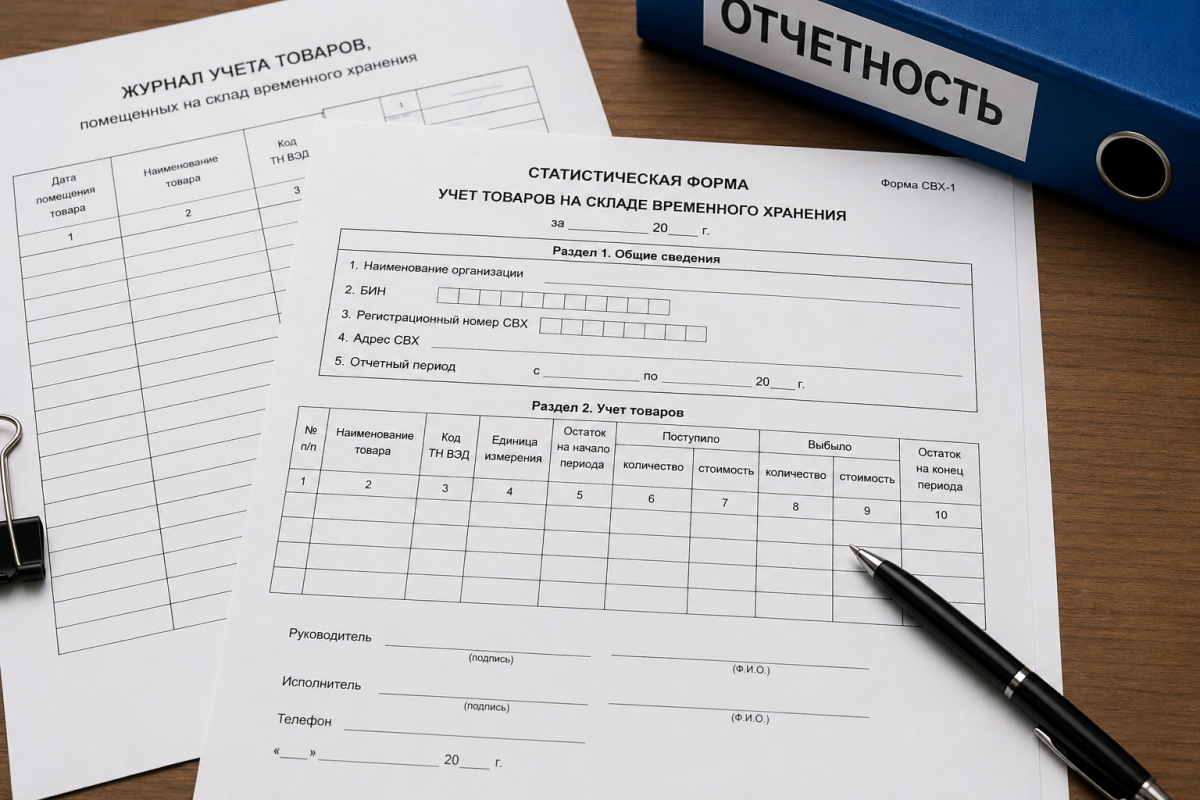 Старые бланки для новых отчетов: как казахстанским логистам и СВХ закрыть второй квартал без штрафов