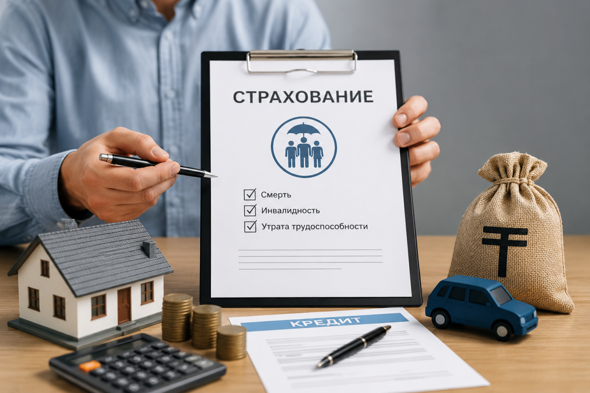 Казахстанцам объяснили, в каких случаях ипотеку и кредит может полностью погасить страховая