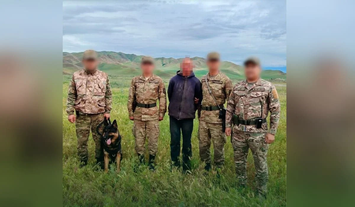 15 иностранцев задержали при попытке незаконно пересечь границу Казахстана (ВИДЕО)